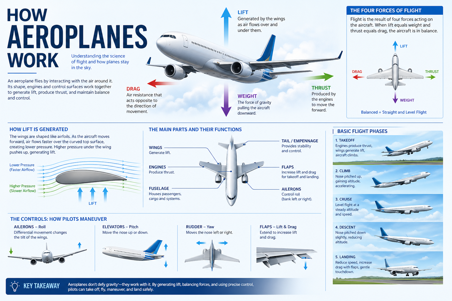 How Aeroplanes Work showcase example